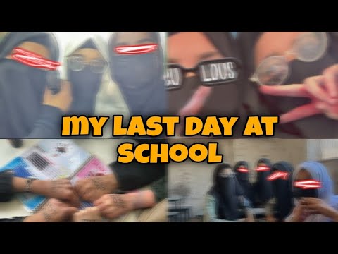 My last day at school 💗✨ |Ayesha♡Drawing09|