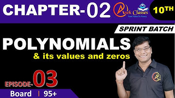 Polynomial Chapter Day 3 | Board Crash Course | Class 10 Maths Sprint | Kuldeep Sir@anekclasses