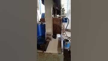 Heavy Material Cutting In Power Hacksaw