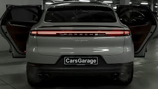 2024 Gray Porsche Cayenne Coupe - Wild Luxury SUV in Detail