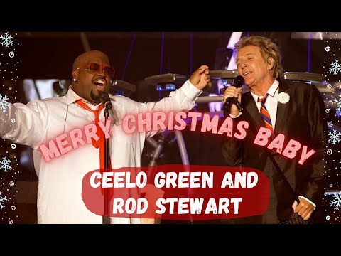 CeeLo Green feat. Rod Stewart - "Merry Christmas, Baby" [Live]