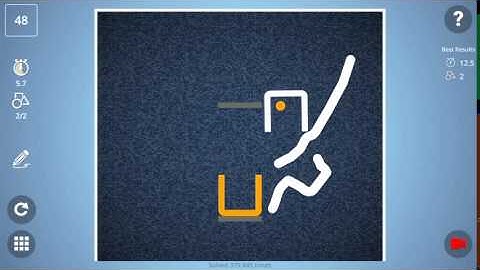 Check out how I solved level 48 in Brain It On! #BrainItOn