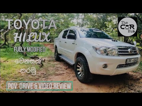 Vigo Modified TOYOTA Hilux Vigo Modified Review & Pov Drive - YouTube