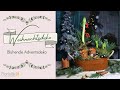 Blühende Adventsdeko im rustikalen Look | Deko mit Amaryllis und Hyazinthen in Rost-Optik #shorts