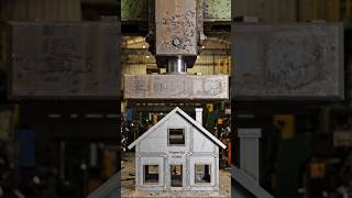 Haydurlic Press Powerful Steel Home 💥 #aigenerated #home #aigenerated #hydraulicpress #shorts