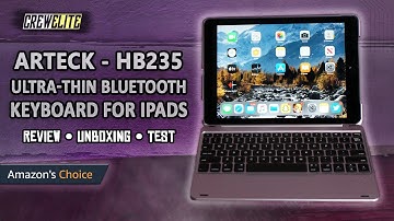 Arteck - Ultra-Thin Bluetooth Keyboard With Protective Case | Perfect For Apple iPad [REVIEW]