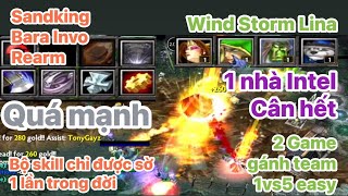 Tôi yên tâm ngủ ngon với 2 game đấu này | Dota Imba Legend 2018 | AoMaCanada #dotaimba #aomacanada