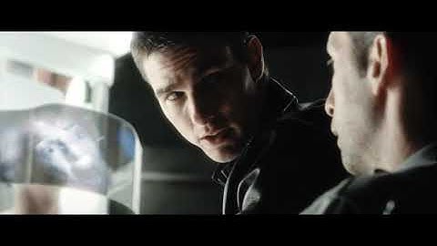 Minority Report 2002 clip   with outro   720p