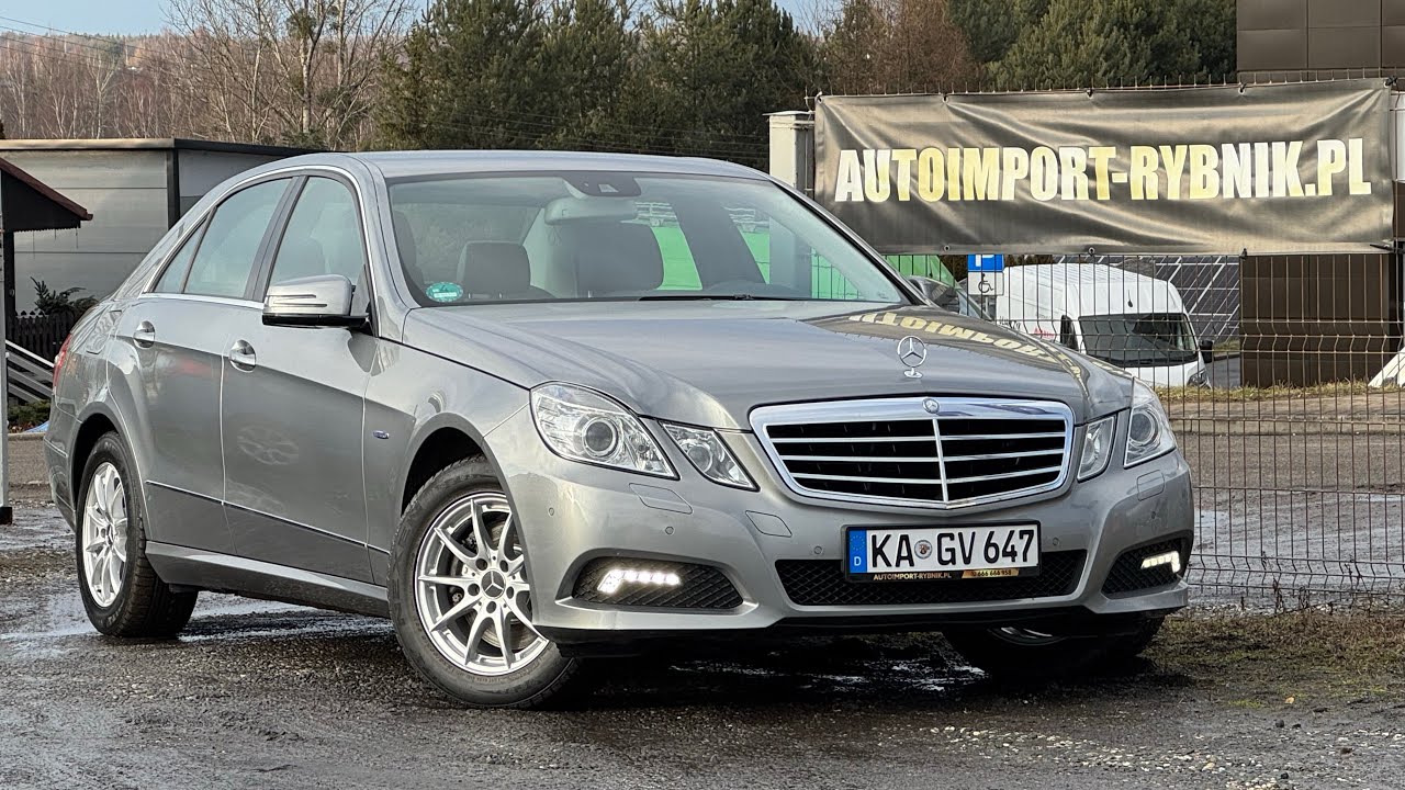 Mercedes-Benz Klasa E (W212) 1.8 CGI 204KM BlueEfficiency 2009 rok