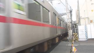3700系（F3703）＋旧色3150系（F3156）＋新型3150系（F3167）急行国府行知立発車