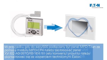 Eaton easySoft - instruktaż - zmiana easy500 na easyE4