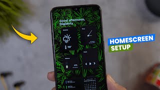 The Best Homescreen Setup for Android 2021 - Dark Home Screen Setup ⚡⚡