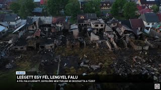 Leégett egy fél lengyel falu