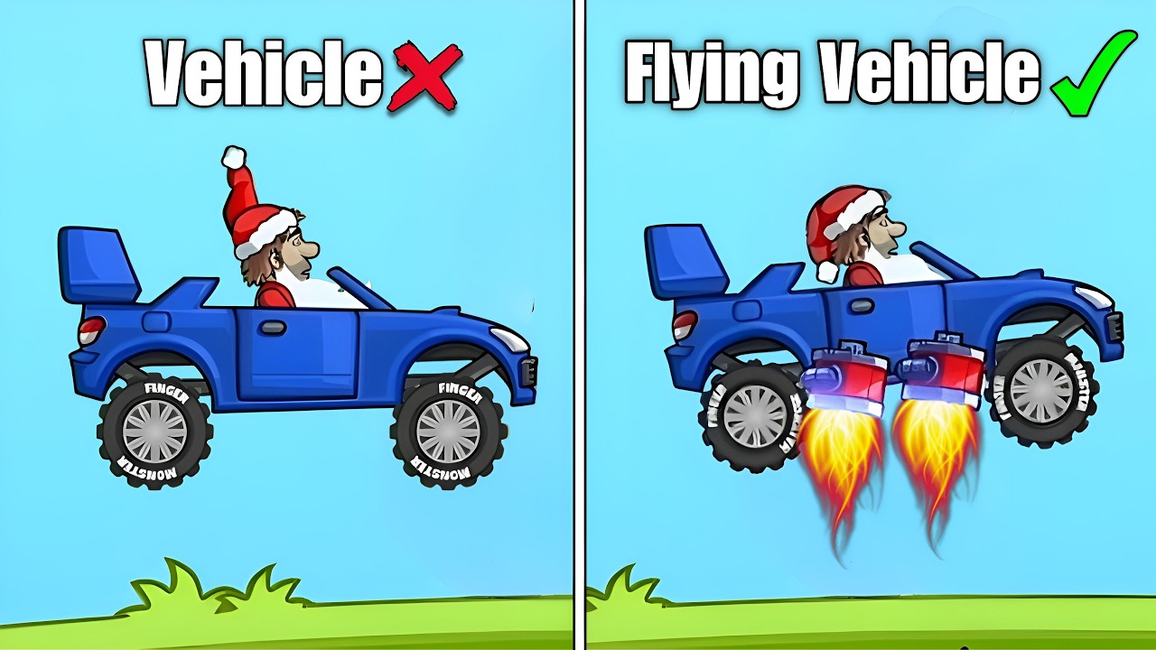 Какое транспортное средство сможет проехать дальше всего с 10 двойными ускорителями для прыжков? ...