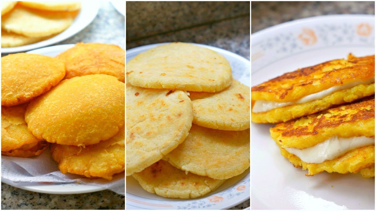 ¡Arepas Colombianas 3 Maneras! 🇨🇴 - Francisca Mejía