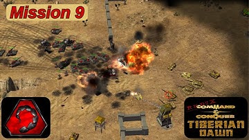 C&C Tiberian Dawn Redux - Nod Campaign [HARD] - Mission 9: The Retaliation ➔4K | PC (ENGLISH)