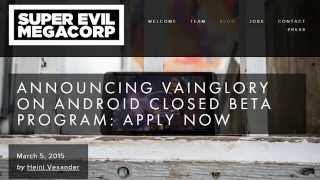 Vainglory - Android Closed Beta Signups!!!! screenshot 3