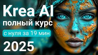 картинка: Krea AI – ПОЛНЫЙ курс  НОВЫЕ функции 2025