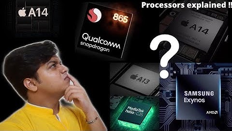 What are processors?? Mobile Processors Explained - ARM Cortex, nm technology, cores, GHz explained