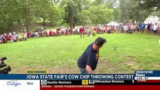 Throwing cow pies