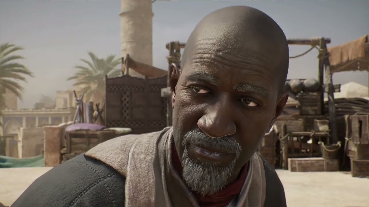 Assassin's Creed Mirage - Jailbreak: Meet Fuladh at Damascus Gate: Gives Basim Bribe Token Cutscene