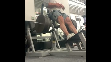 Quad Tear Near Miss Injury - Justin Harris Bodybuilding Workout Video