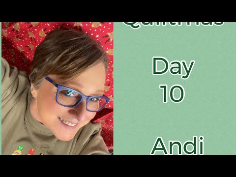 12 days of Quiltmas 2025 day 10 @TrueBlueQuilts