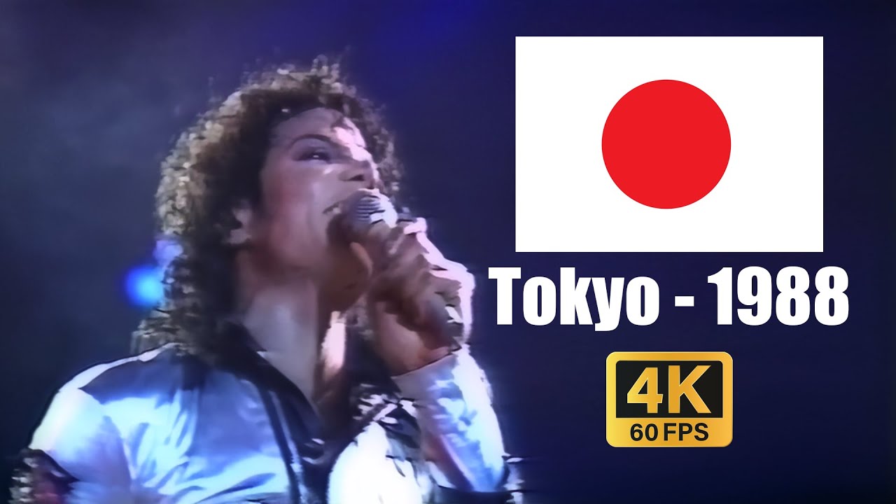 Michael Jackson | Another Part Of Me - Live in Tokyo, 1988 (4K