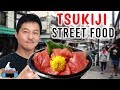 Japanese Street Food Tour TSUKIJI FISH MARKET