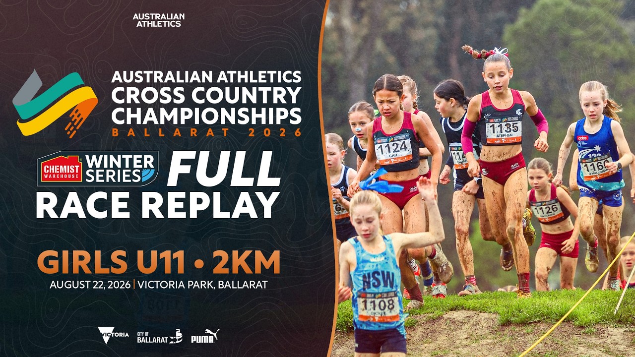 Girls U11 2km Final - Full Race | 2026 Australian Athletics Cross Country Championships