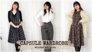 Vintage Winter Capsule Wardrobe 👗 10x10 Challenge