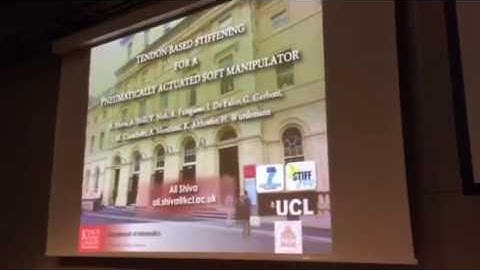 ICRA 2016 Presentation - Tendon-based stiffening for soft robotics - antagonistic principle