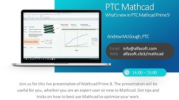 Mathcad - What’s new in PTC Mathcad Prime 9?