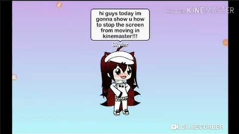 HOW TO MAKE THE SCREEN STOP MOVING ON KINEMASTER ||totorial || lol i had caps on