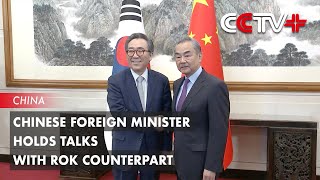 Chinese Foreign Minister Holds Talks with ROK Counterpart