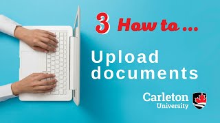 Part 3 - Undergraduate Application - Uploading documents