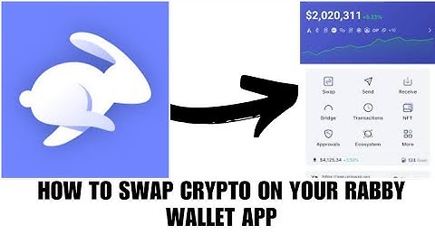 How to swap token on Rabby wallet