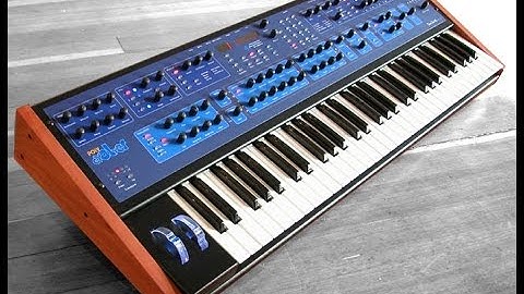 Dave Smith Poly Evolver Synthesizer -  Synth-Pop Demo, by al l bo