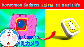Doraemon reality 6 Gadget That Exists In Real Life kya aapko pata Hai Kaun Sa Gadget hai #doremon