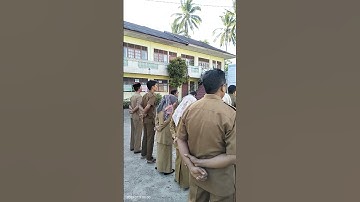 Mahasiswa KKN Unand 2023 Mengikuti Apel Pagi Bersama Perangkat Pemerintah Nagari Tapi Selo