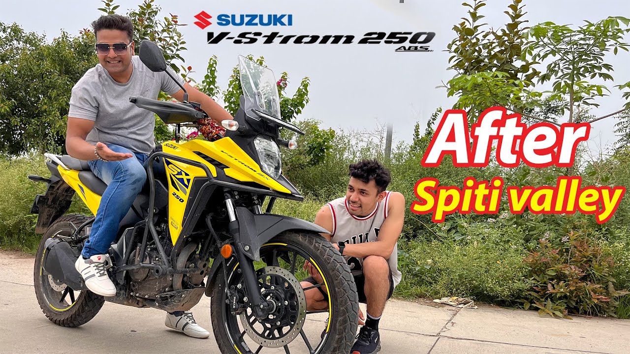 2000 kilometers in one go spiti valley ride with suzuki v-strom 250 @ViploveSaini - King Indian