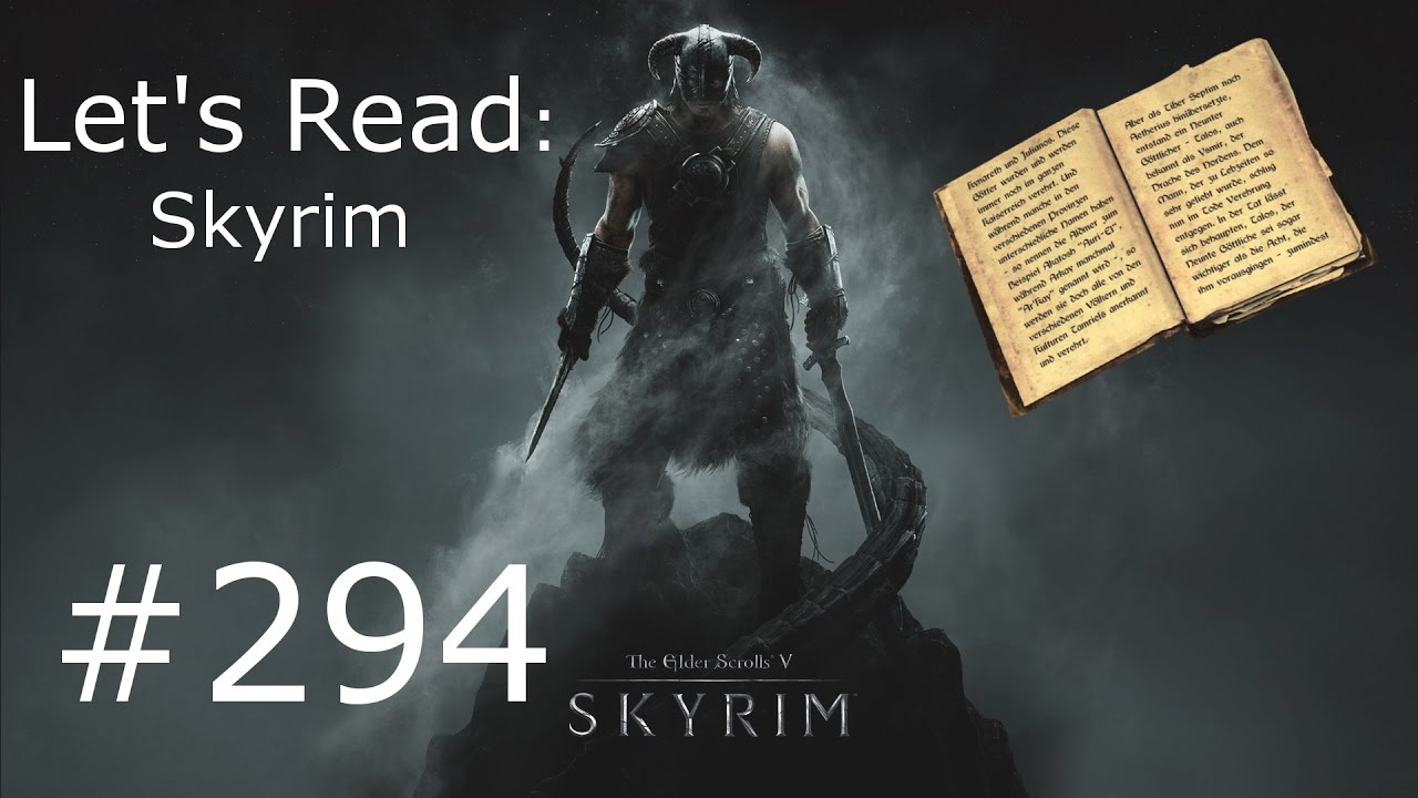 Lets Read: Skyrim #294 (German) - Die Kinder des Himmels - YouTube