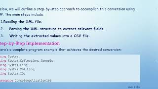 How to Convert XML to CSV in C#  with Multiple Collections