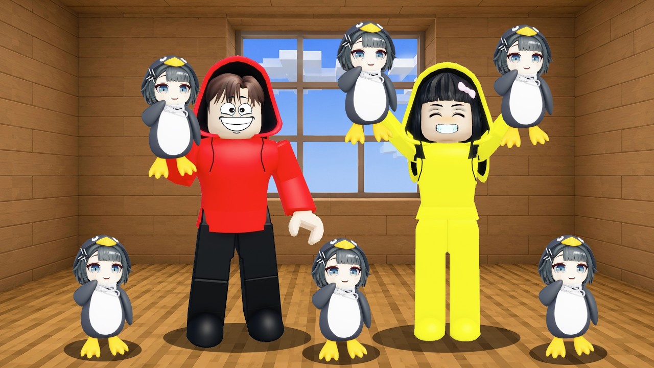 Yuta, Mio Dan Baby Celine Adopsi Bayi Pinguin Gugu Gaga || ROBLOX