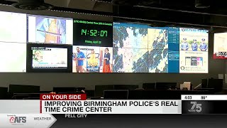 Improving Birmingham Police's Real Time Crime Center
