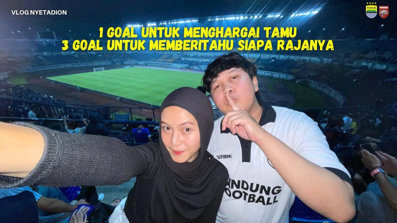 REMONTADA!! Vlog Nyetadion Persib vs Borneo FC | BRI Super League 2025 | DEMARD