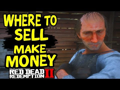 where can i sell gold bars in red dead redemption 2