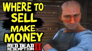 Red Dead Redemption 2: How to Sell Valuables Sell Gold Bars, Jewelry/ RDR2 How to make Money Selling