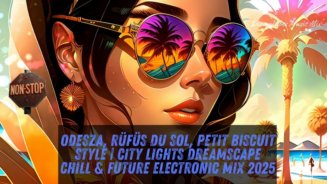 ODESZA, RÜFÜS DU SOL, Petit Biscuit Style | City Lights Dreamscape | Chill & Future Electronic Mix