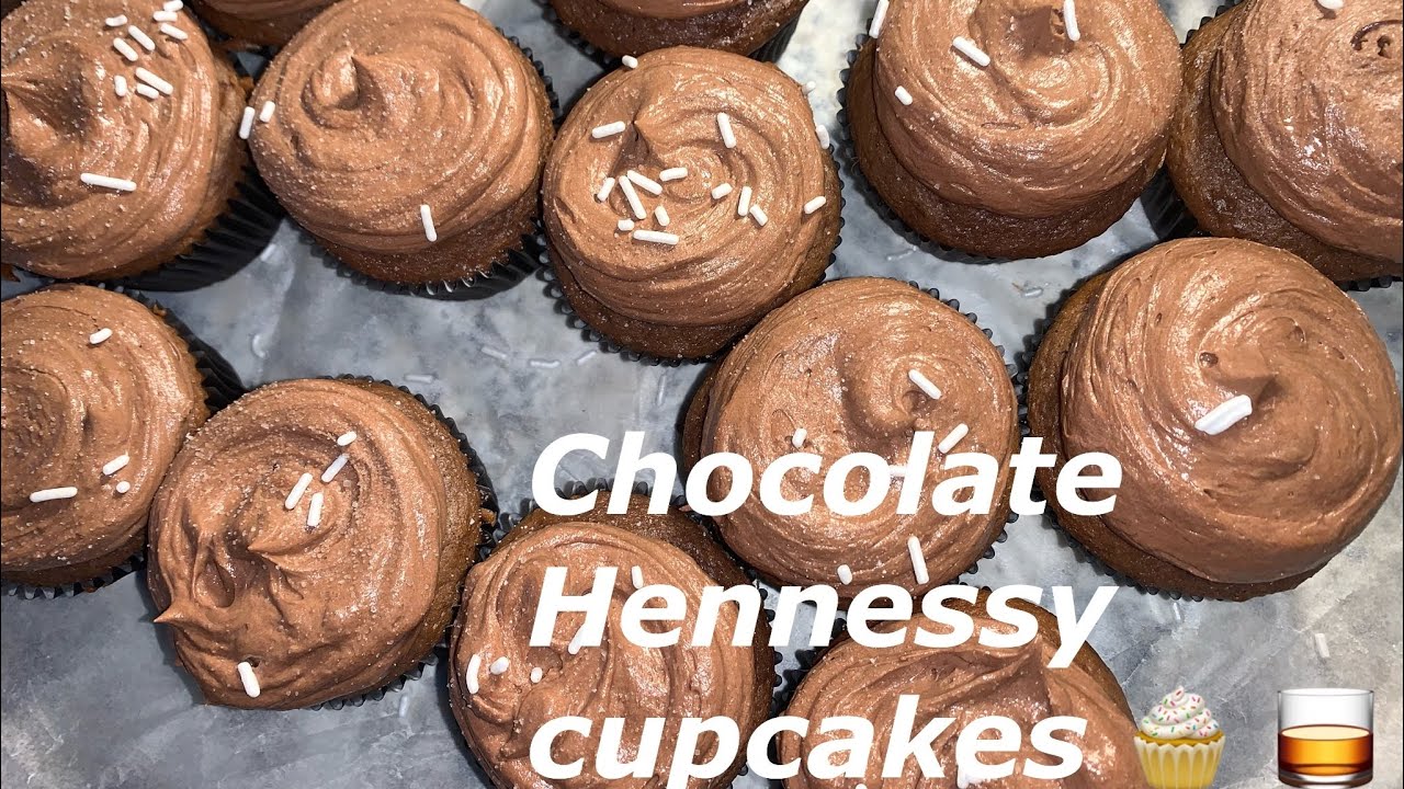 Chocolate Hennessy Cupcakes Step By